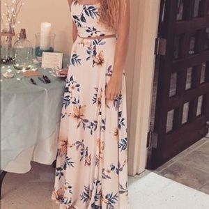 Lulus two piece dress